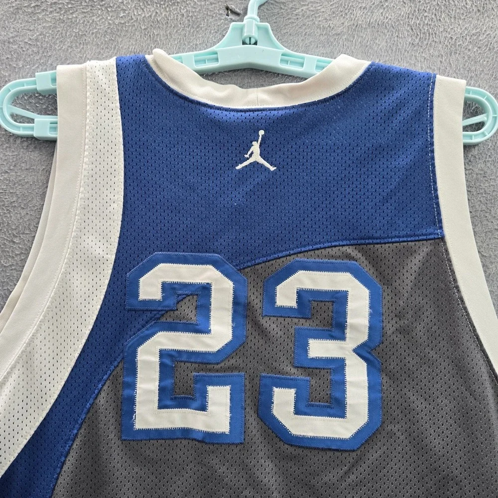 VINTAGE Jordan Men Jersey XL Basketball Jumpman 23 20th‎ Anniversary Y2K